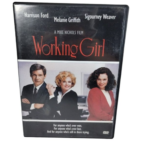 Working Girl DVD 2001 Harrison Ford Melanie Griffith Romantic Comedy Drama - Picture 2 of 3